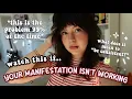 your manifestation isnt working THIS WILL HELP pinky promise law of assumption