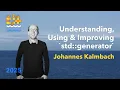 std generator in C 23 When to use and how to improve it - Johannes Kalmbach