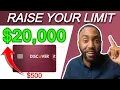 Discover It Credit Limit Increase Soft Pull and Get APPROVED