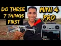Download Lagu DJI MINI 4 PRO - DO THIS STRAIGHT AWAY!
