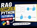 RAG Complete Python Tutorial Build a Chat with PDF App Using AI