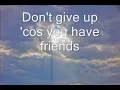 Peter Gabriel & Kate Bush - Don't give up LYRICS