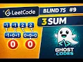 3 Sum Blind 75 LeetCode Brute Force to Optimal 2 Pointer Approach