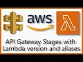 Invoke Lambda aliases linked to a version using stage variables in AWS API Gateway