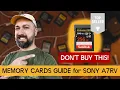 Download Lagu What Is The Best Memory Card for Sony A7RV for Photography - 2023 Guide