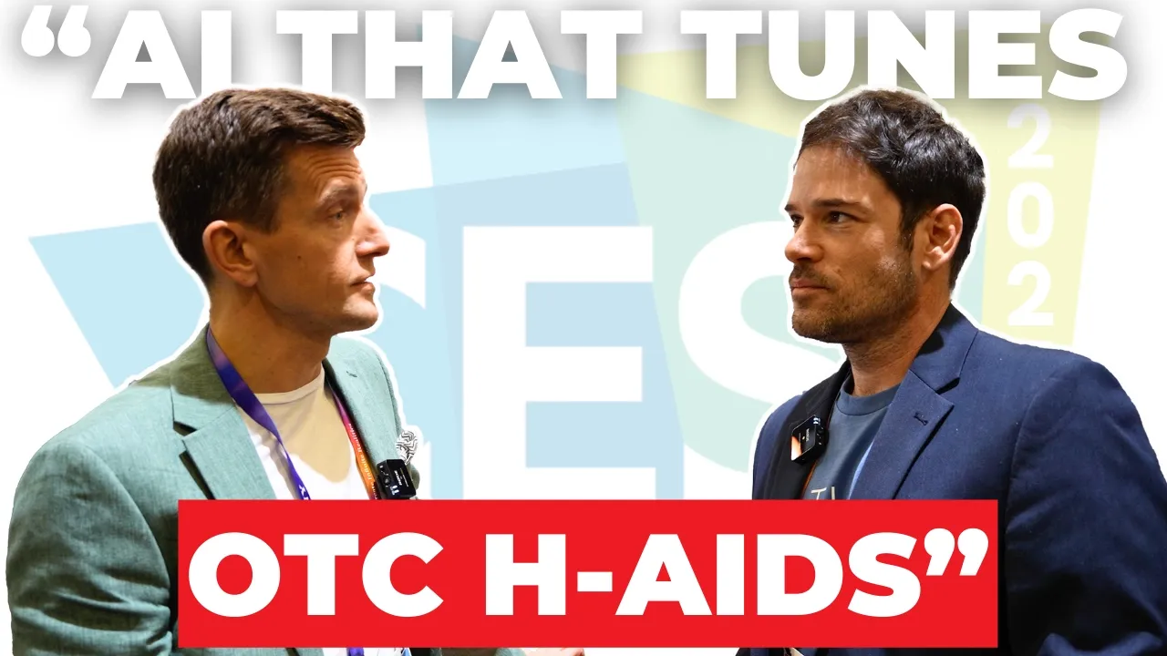 AI Audiologist? How TUNED is Revolutionizing OTC Hearing Aids | CES 2025 AI Audiologist? How TUNED is Revolutionizing OTC Hearing Aids | CES 2025