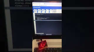 RUNNING TESTER PYTHON CODE MICROBIT
