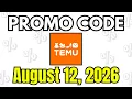NEW Temu Promo Code Coupon Code August 2026 Temu Discount Code 2026