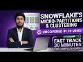 Micro Partitions Clustering in Snowflake Explained Detailed Performance Tuning Masterclass