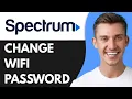 HOW TO CHANGE SPECTRUM WIFI PASSWORD 2026