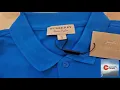 Burberry Men s Opal Blue Polo - Unboxing