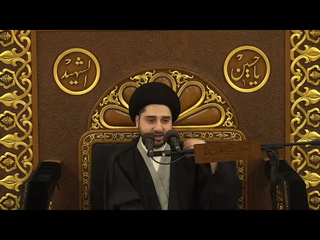 ⁣محاضرة بعنوان : الإمام علي يستفيد من علم النفس في حادثة غريبة !! سيد حسين شبر