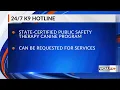 Illinois canine therapy program launches dedicated hotline email to request service