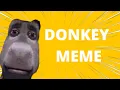 Donkey staring meme