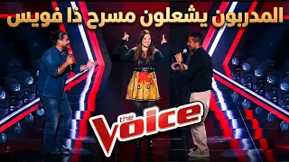 ميدلي ذا فويس حلو هالشعور احمدسعد ناصيف زيتون رحمه رياض               رحمةرياض ناصيف زيتون       دندنها