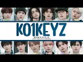 KO1KEYZ (コイキーズ) | KO1KEYZ Lyrics (KO1KEYZ 歌詞) • Colour Coded