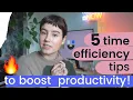 How to Be More Productive with Time Efficiency Reclaim ai