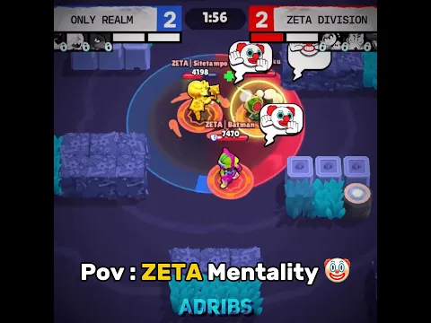 Toxic VS Skill in Esport 🤫 #brawlstars #supercell #shorts #viral #edit