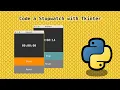 Code a Stopwatch with Python and Tkinter