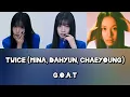 TWICE (Mina, Dahyun, Chaeyoung) - G.O.A.T. Lyrics Terjemahan (English / Indonesia)