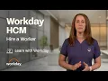 How to Hire a Worker Workday HCM