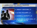 Three arrested on Drug charges in Clearfield County