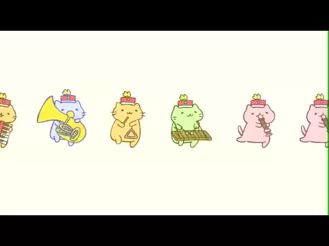 Download MP3 みっちりねこマーチ - MitchiriNeko March - Cute cat characters in a marching band!