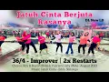 Download Lagu Jatuh Cinta Berjuta Rasanya Line Dance | Improver | Roy R Dayoh (INA) \u0026 @yusrianciedy776  (INA)