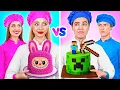 Boys VS Girls Cooking Challenge | Funny Kitchen Hacks by Multi DO Smile