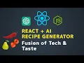 Build a Recipe Generator with React and AI Code Meets Kitchen