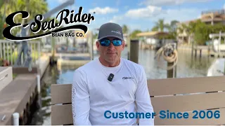 E-SeaRider Customer Since 2006 Review on E-SeaRider Marine Bean Bag