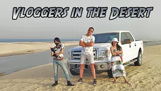 A trip to Sealine Beach Dunes with Famous Youtubers from Qatar