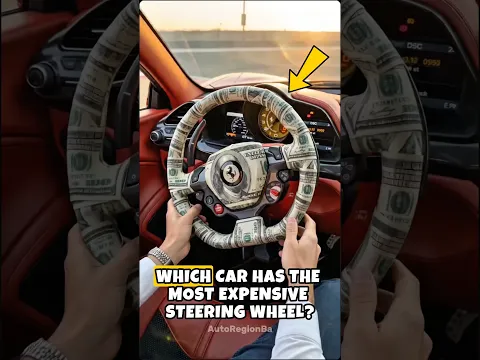 Which Car Has the MOST EXPENSIVE Steering Wheel? 💰😱🏎️ #shorts #automobile #car #money #luxury