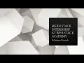 MERN STACK INTERNSHIP AT WEB STACK ACADEMY EXPERIENCE