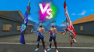 SCARLET DESTINY MAG 7 VS MAMBA GNAW MAG 7 || DAMAGE ABILITY TEST FREE FIRE | GAMING RAJU