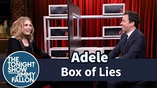 box of lies with adele