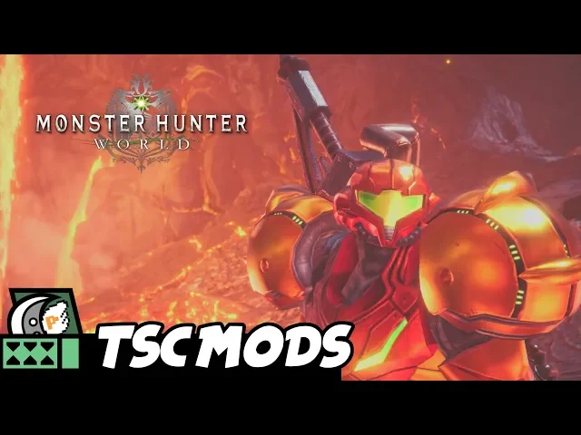 Metroid Prime Samus - A Monster Hunter World Mod