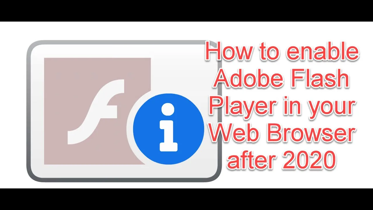 How to Install Adobe Flash Player on Windows 10/8/7/Vista/XP