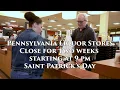 Coronavirus closes Pennsylvania Liquor stores for two weeks