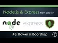 Node js Express From Scratch Part 6 - Bower Bootstrap