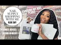 NAIL SHOPPING VLOG Best Nail Stores Nail Haul Philly Nail Tech