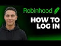 How to Log In to Robinhood 2026 Method