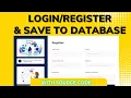 Create Login and Register Flask App New - Complete Tutorial