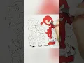 Coloring Sonic Knuckles and Tails Sonic The Hedgehog 2