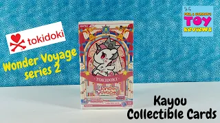 Tokidoki Wonder Voyage Roaming Series 2 Kayou Trading Card Opening