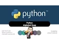 Python - Alphabet Soup