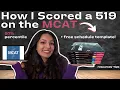 How I Scored a 519 On The MCAT 97th percentile Schedule