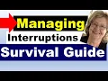 Accounts Payable Survival Guide Managing Interruptions