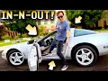 C4 Corvette The RIGHT Way To Get In Out