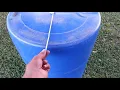 How to make a barrel tie out for gamefowl